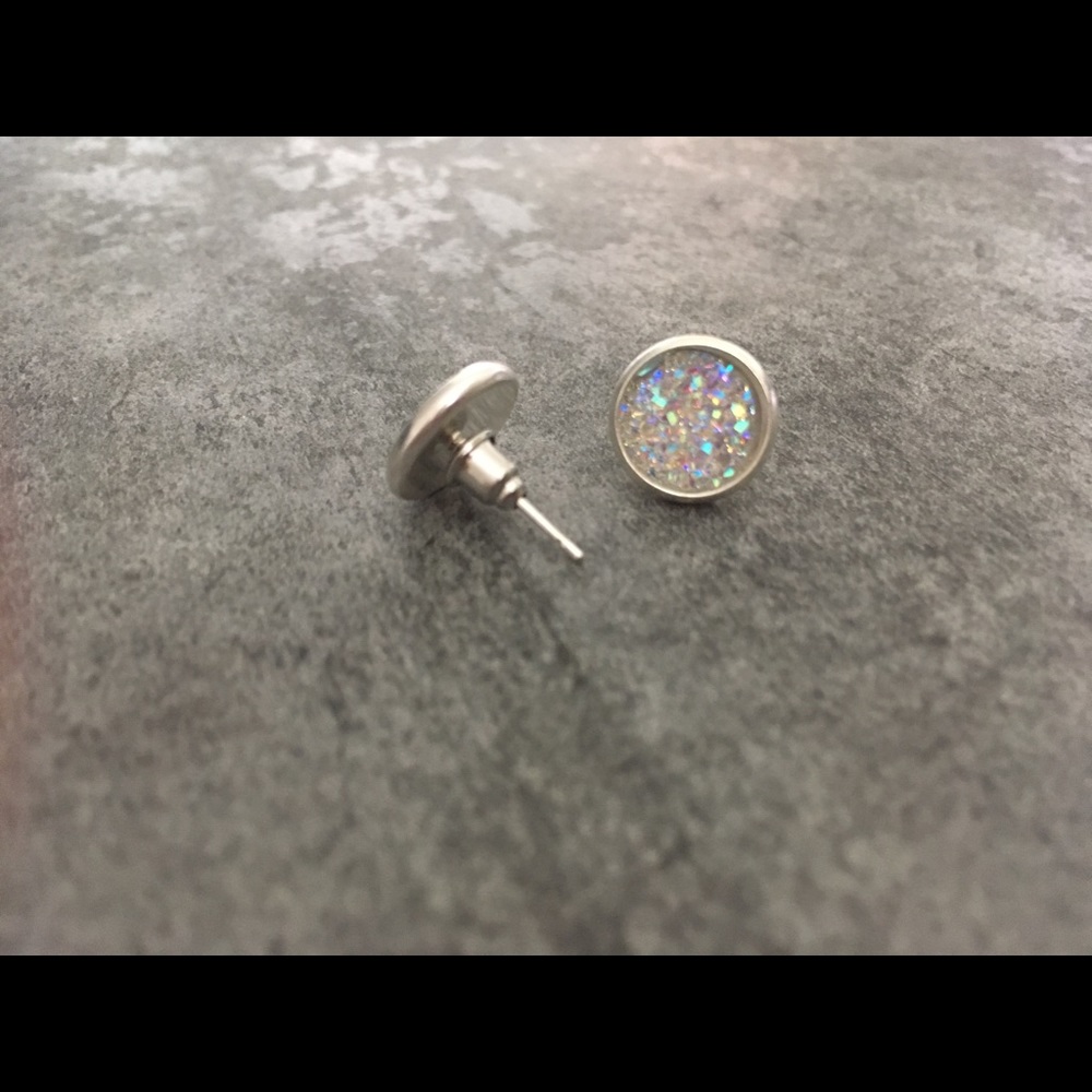 Faux Crystal Earrings